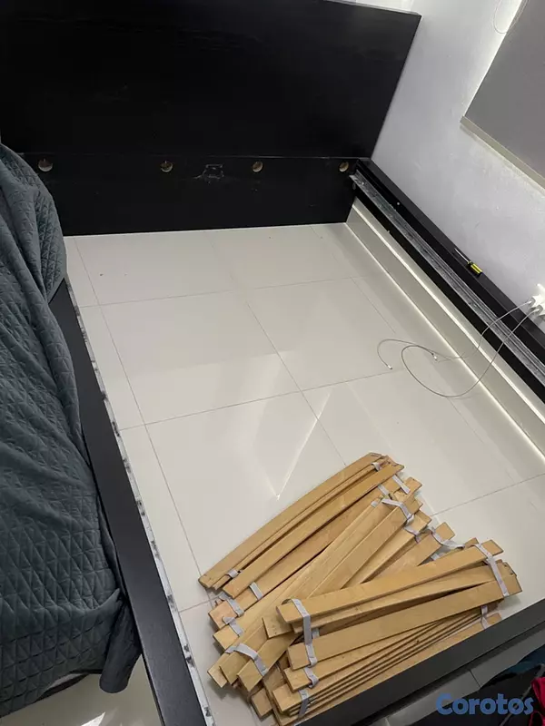 muebles y colchones - Base de cama Queen  3