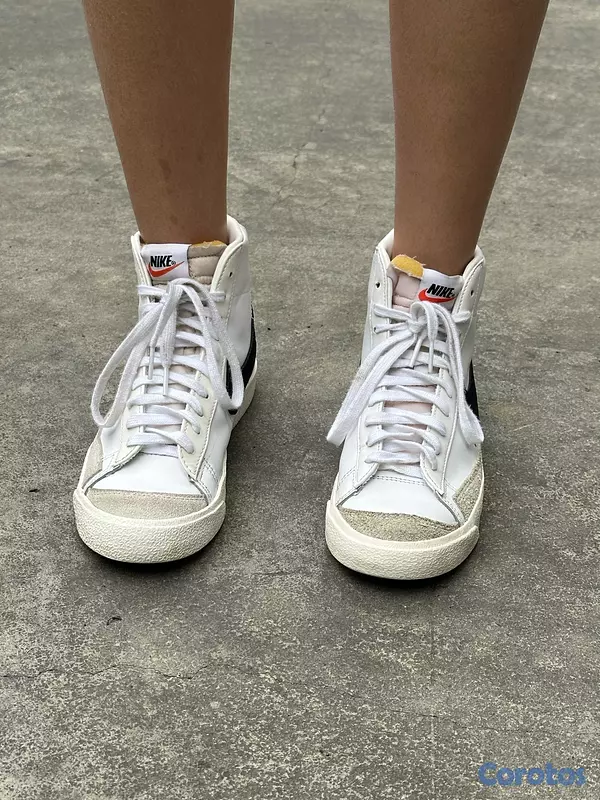 zapatos para mujer - Nike blazer tenis alto mujer 4