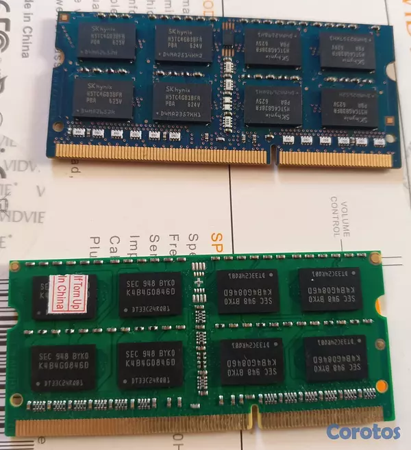 otros electronicos - Memorias Ram ddr3 8GB para Laptop (cada una a 1,00 1
