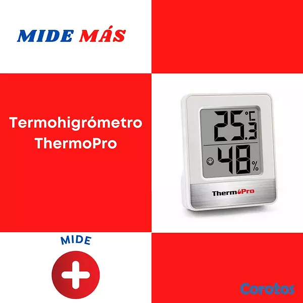 Salud y Equipamiento Médico -  Termómetro e Higrómetro(Termohigrómetro), ThermoPro 2