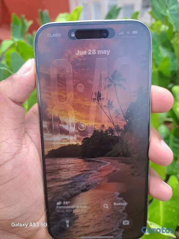 celulares y tabletas - Venta de dispositivo Iphone 15 Pro de 256 GB facto 4