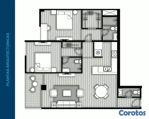 apartamentos - Proyecto de apartamento en venta en Bella Vista  11