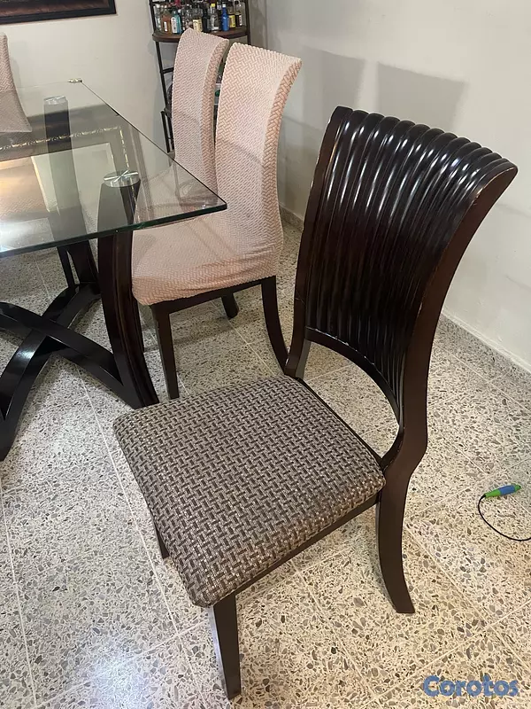 muebles y colchones - juego de comedor  3