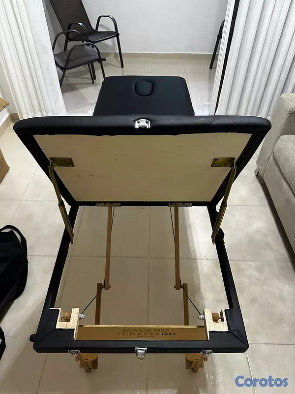Salud y Equipamiento Médico - Vendo camilla para masajes portátil con su estuche y todos sus accesorios. 4