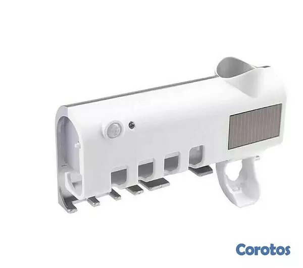 salud y belleza - Desinfectante para cepillo de dientes esterilizador y soporte con luz LED UV  4