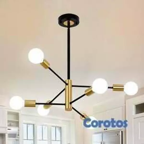 decoración y accesorios - Lámpara Moderna Sputnik Techo 6 Luces – Diseño Dec 5