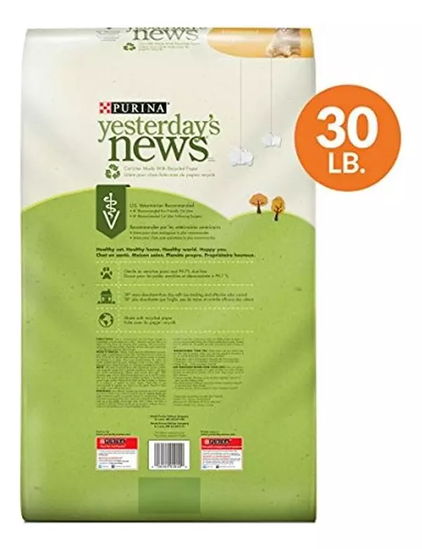 Salud y Equipamiento Médico - Purina Yesterdays News Arena Para Gatos De Papel Sin Perfume 2