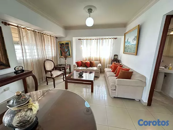 apartamentos - APARTAMENTO ESPACIOSO EN EVARISTO MORALES. 6