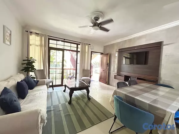 apartamentos - vendo primer nivel metro country club tres habitaciones terraza dos balcones  7