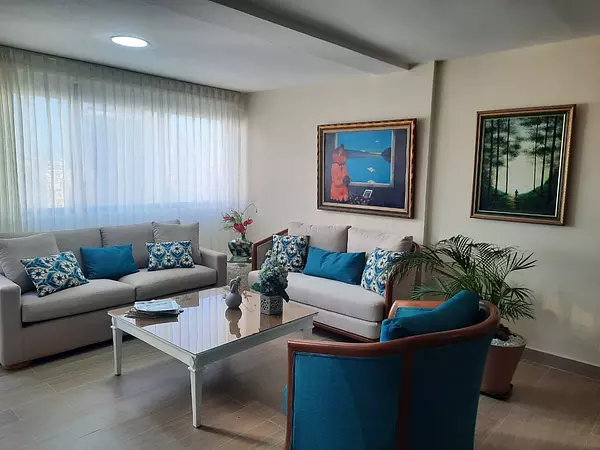 apartamentos - Alquiler Apartamento Ameublado de 2 Habitaciones, Naco, Santo Domingo 1