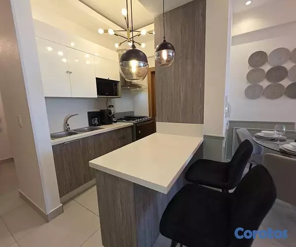 apartamentos - Apartamento en alquiler Amueblado Bella Vista Sur 2 habitaciones 2 parqueos 4