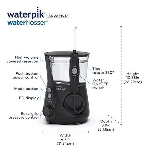 Salud y Equipamiento Médico - Limpiador Professional Para El Hogar, Waterpik Aquarius 5