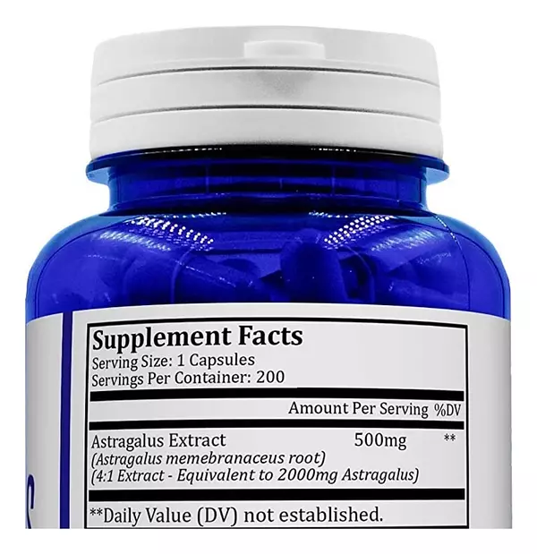 Salud y Equipamiento Médico - Astragalo 5000 Mg We Like Vitamina 2
