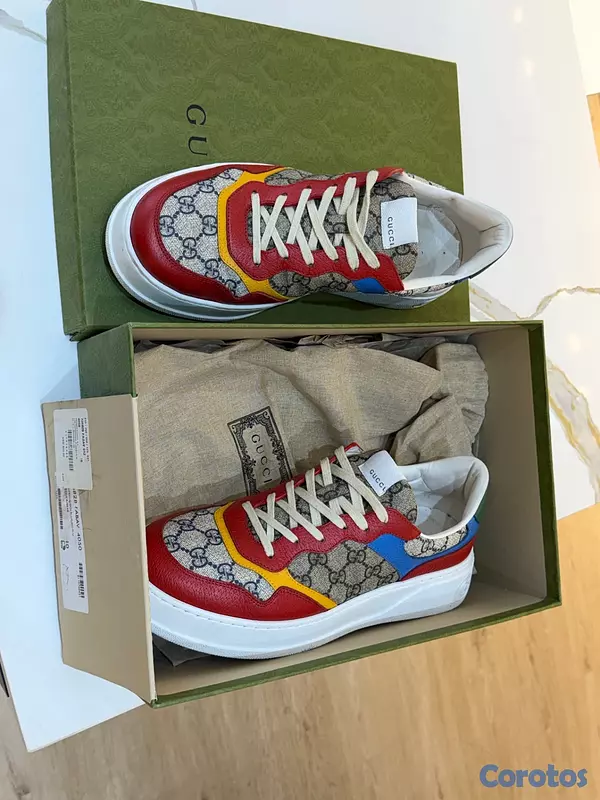zapatos para hombre - Tenis Gucci Chunky SZ10 Como Nuevo en Caja US$ 450 5