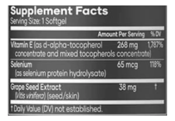 Salud y Equipamiento Médico - Vitamina E 90 Cap Generic - Unidad 2