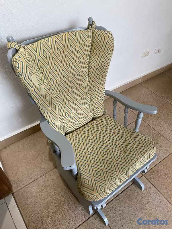 muebles y colchones - mecedora de maternidad  2