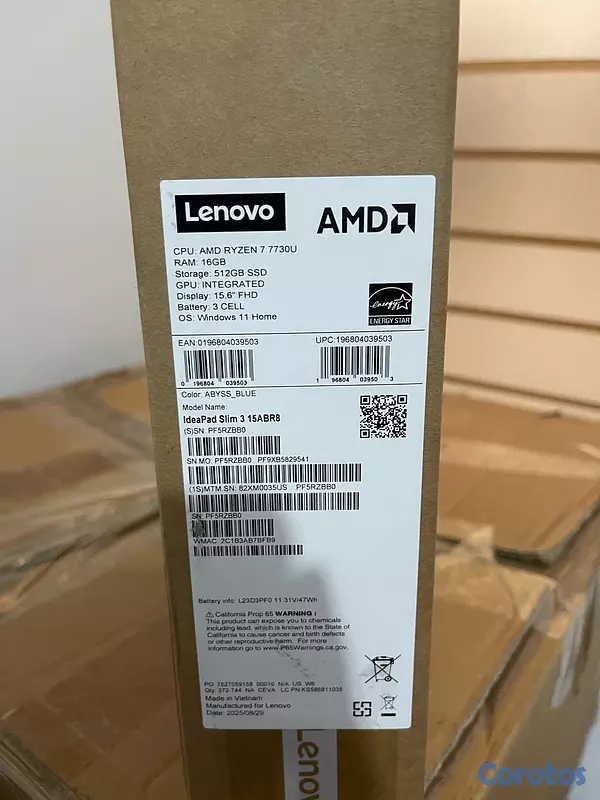 computadoras y laptops - vendo laptop Lenovo 42,000 2