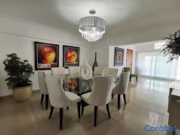 apartamentos - Apartamento alquiler amueblado, Evaristo Morales Torre familiar 3 habitaciones  5