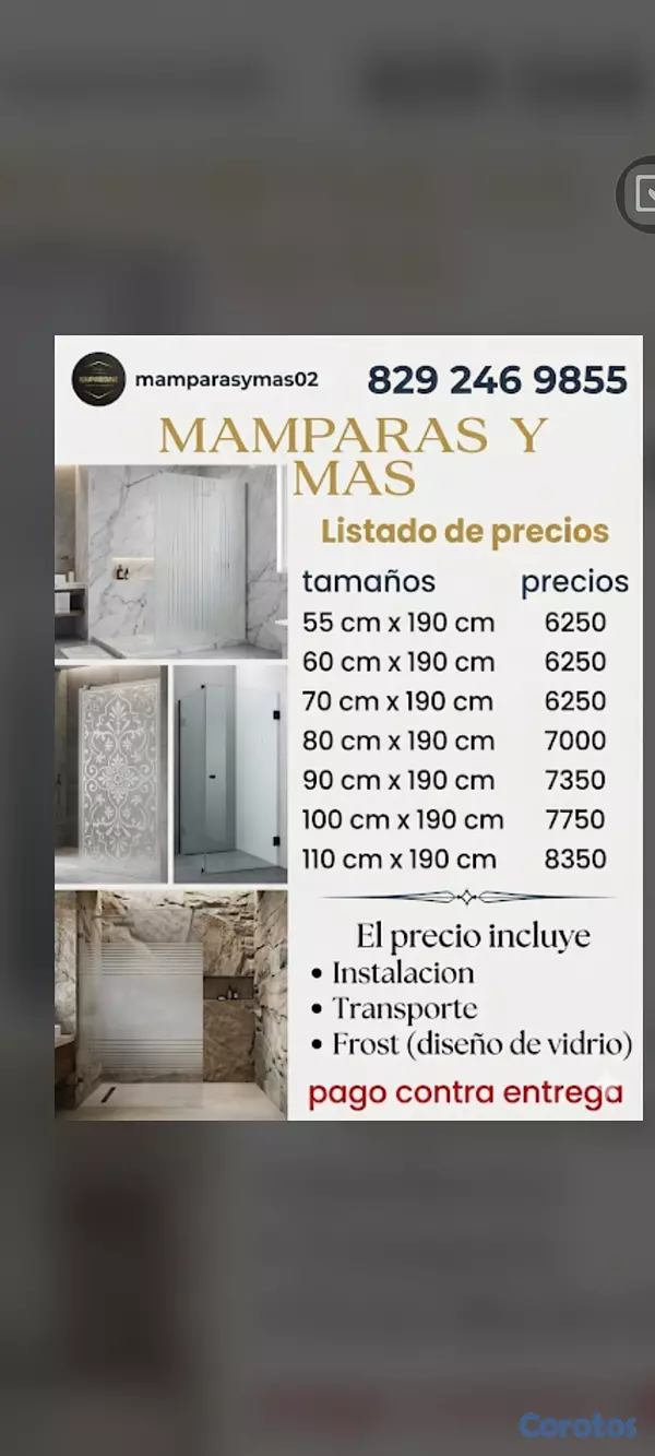 negocios en venta - mamparas, cabinas, puertas abatibles, corredizas tenemos todo y más 4