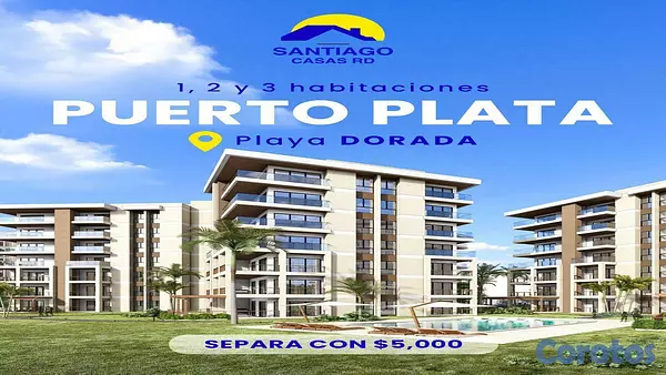 apartamentos - GREEN ONE- PLAYA DORADA, PUERTO PLATA. 2