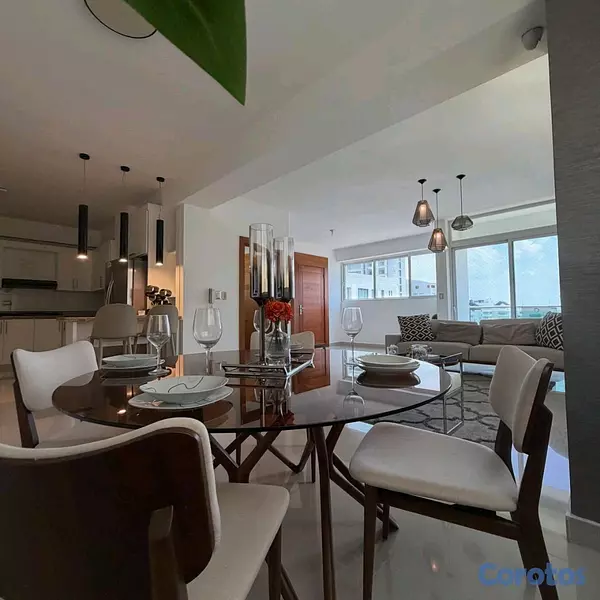apartamentos - alquilo departamento amueblado en la esmeralda piso alto con ascensor  4