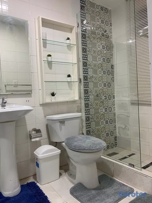 apartamentos - ESTUDIO AMUEBLADO, CON AIRE ACON,WIFI,TELE CABLE,INTERCOM, TERRAZA COMÚN,  5