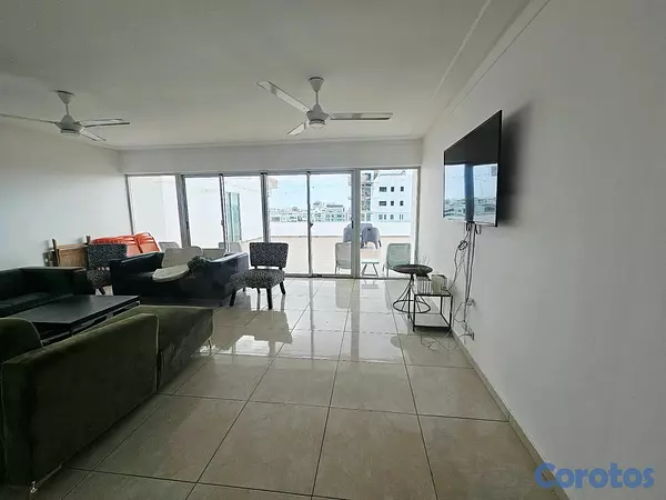 apartamentos - Alquiler de Apartamento Amoblado en Evaristo Morales 18