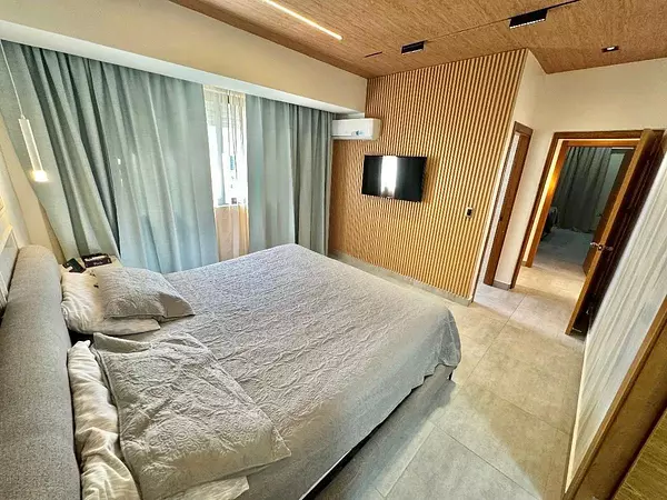 apartamentos - Alquilo apartamento amueblado en Bella Vista Sur. 3