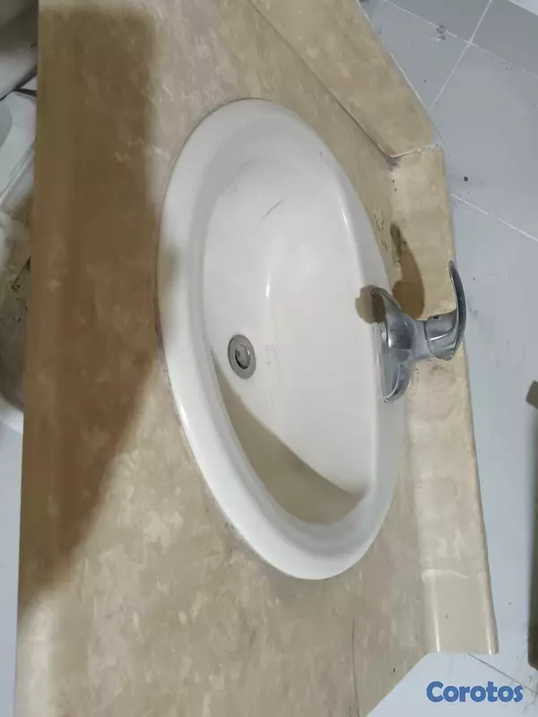 decoración y accesorios - Tope con lavamanos e inodoro  3