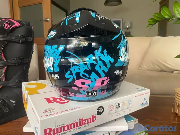 Artículos Deportivos - Casco para Motocross Spark niños (L) 3