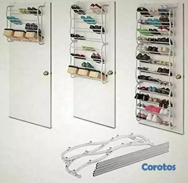 decoración y accesorios - Zapatero para Puerta – Colgante y Ahorra espacio 3