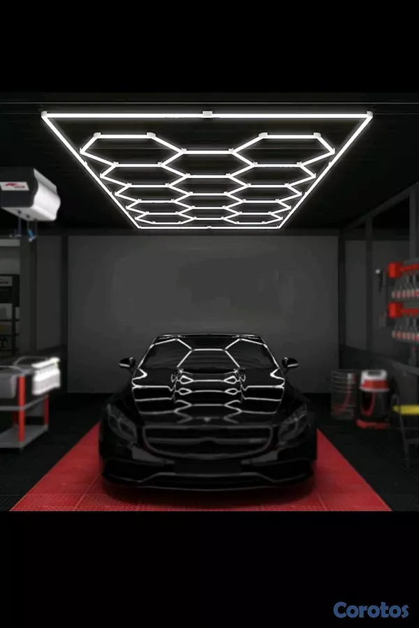salud y belleza - 💡 Luces Hexagonales LED 14 Cuadrículas – Diseño Moderno y Profesional 🔥 2