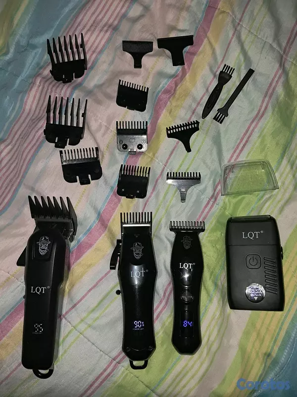 equipos profesionales - combo de maquinas profesionales de barberia  2