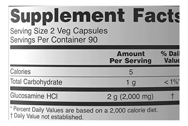 Salud y Equipamiento Médico - Glucosamina 2000 Mg 180 Capsulas 2