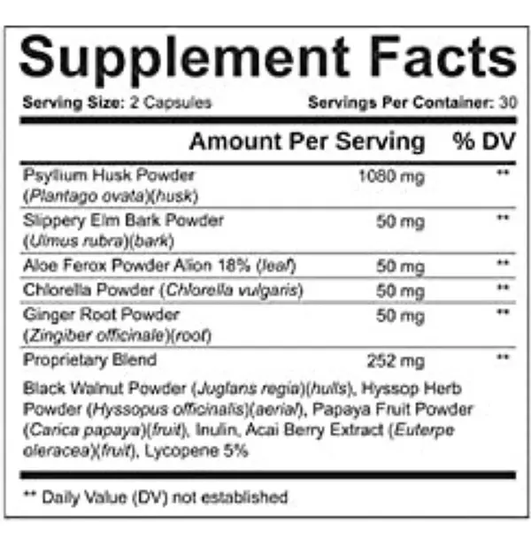 Salud y Equipamiento Médico - Nutracreek Psyllium 60 Cápsulas - - Unidad A $2065 2
