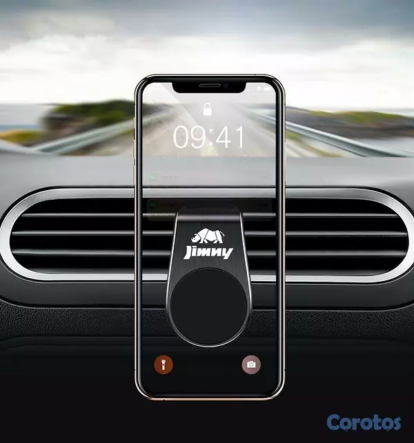 accesorios para electronica - Soporte universal de celular para carro con adhesivo CJ-14 2