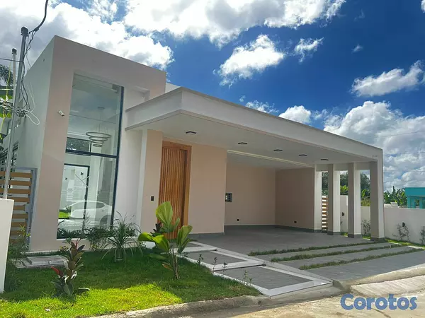 casas - HERMOSA CASA EN VENTA - GURABO, SANTIAGO. 1