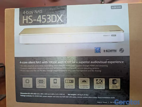 computadoras y laptops - QNAP HS-453DX + QNAP TR-002 2