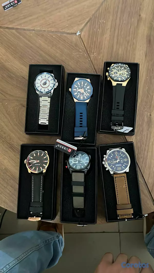 joyas, relojes y accesorios - Relojes Curren de hombres originales  3