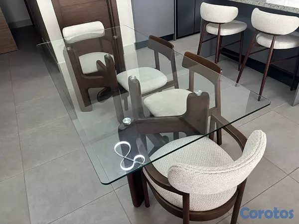 muebles y colchones - Vendo Comedor 6 sillas  2