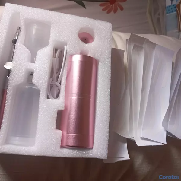 salud y belleza - aerógrafo nuevo de caja y 12 plantillas 4