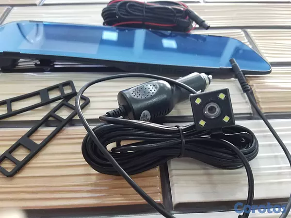 accesorios para electronica - ESPEJO RETROVISOR CON CAMARA DELANTERA/TRASERA 4