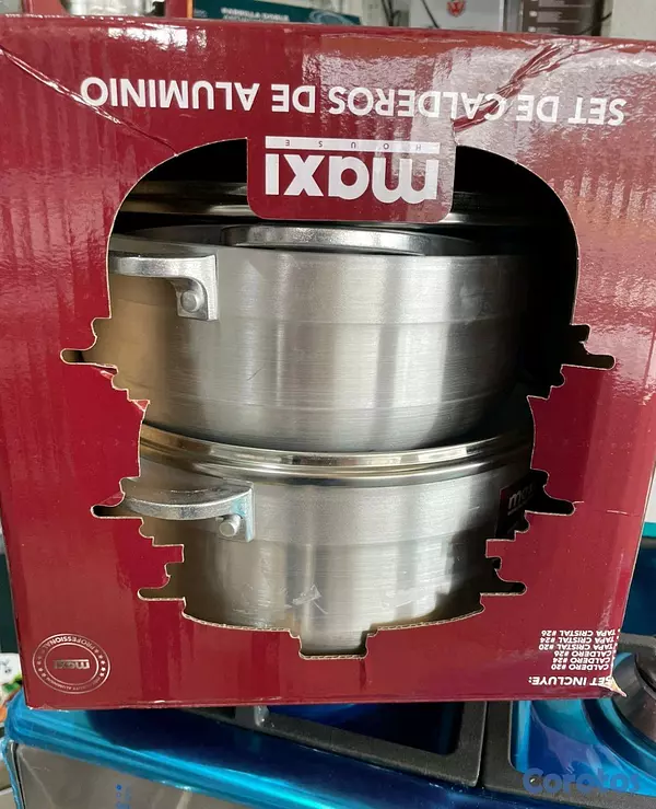 electrodomesticos - COMBO
Estufa Continental 
EH-07 
Caldero maxi
Tostadora inlec
Cilindro de gas

 3