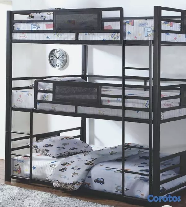 muebles y colchones - CAMAROTES DE TRES NIVELES EN DIFERENTES TAMAÑOS 2
