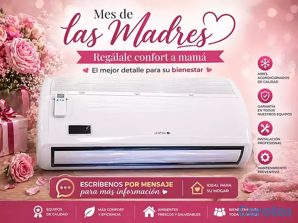 aires acondicionados y abanicos - 🌸 Porque mamá merece estar cómoda y fresca.  ¡¡Apr