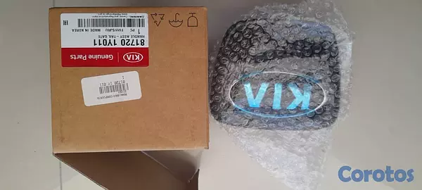 accesorios para vehiculos - Logo y manubrio de compuerta de Kia Picanto 2012-2022

 3