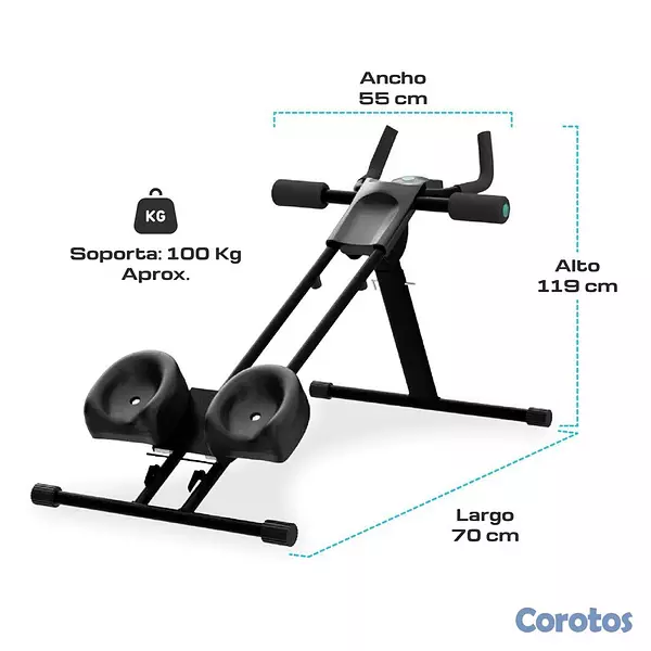 Artículos Deportivos - Entrenador de abdominales Boch 5 El Abdominaizer 4
