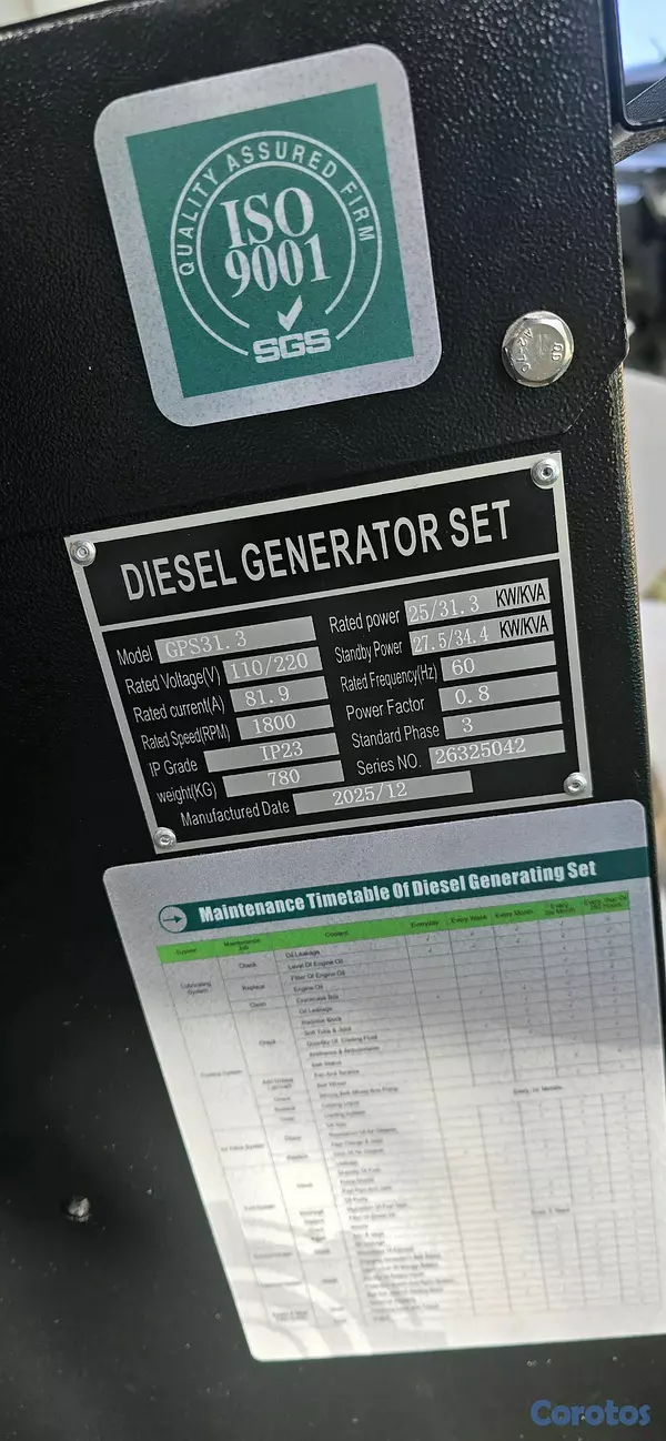 plantas e inversores - Planta Eléctrica 25kw Isuzu Silenciosa 4