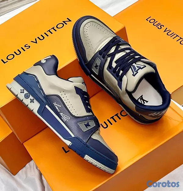 zapatos unisex - Tenis Sneakers Louis Vuitton Summer Colletion Teni Sneaker Shoes Shoe 2025 🫦 10