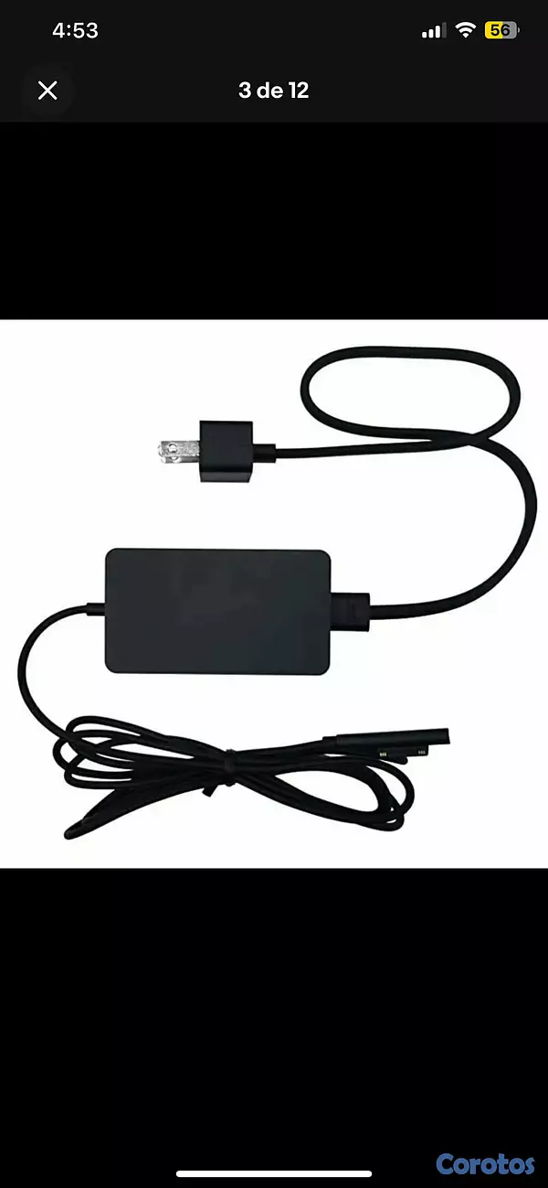 otros electronicos - Laptop Charger 65W Adapter Compatible for Microsoft Surface Pro 9/8/X/7/6/5/4/3 3
